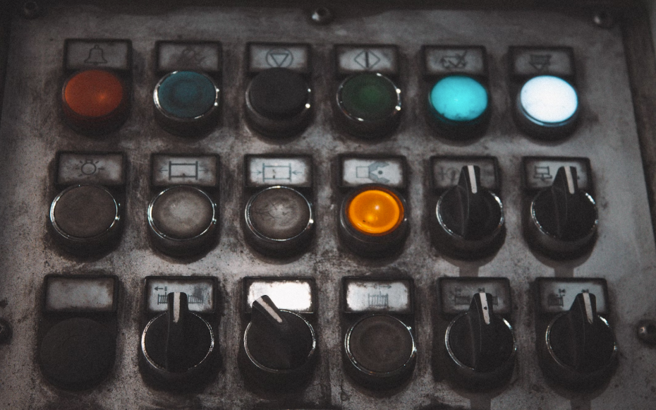 How does a gas heater work: an illustration of switches.