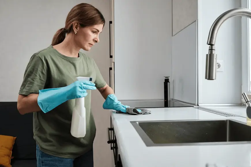 create a regular cleaning schedule