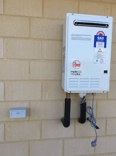 image of an instant hot water system