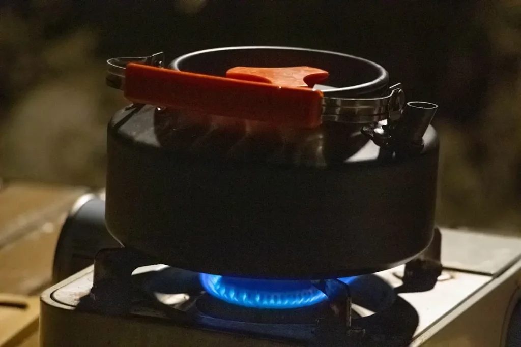 image of an induction stove