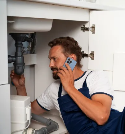 You need to book professional inspections every year to prevent sewer gas smell