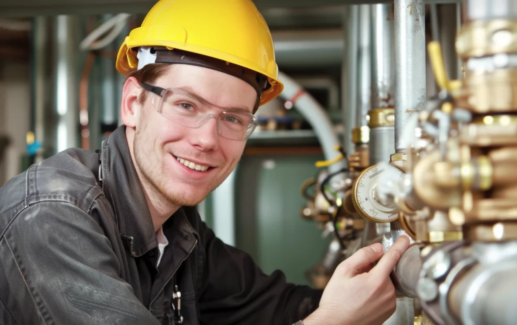 You need a gas fitter to convert a fireplace to gas