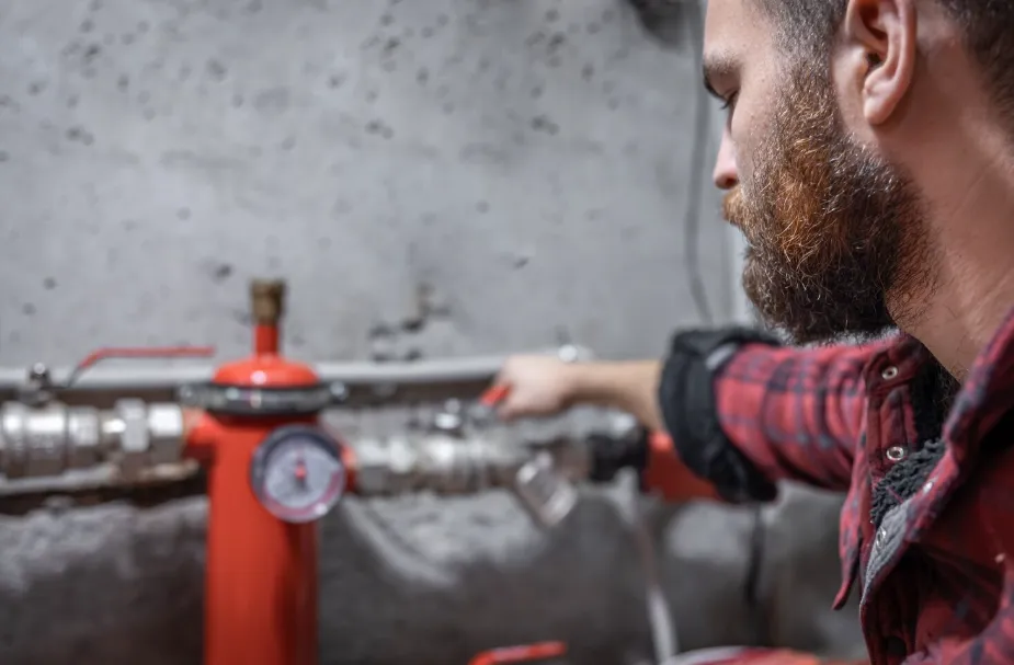 You need a technician to convert to gas from electric
