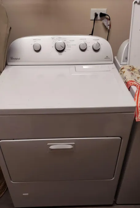 Make sure you have the power outlet when installing a gas dryer in your laundry room