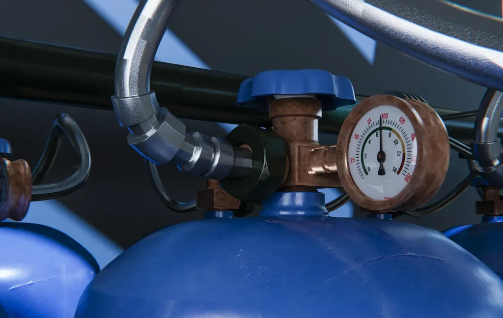 A picture of LPG. Remember, gas type change the pipe size