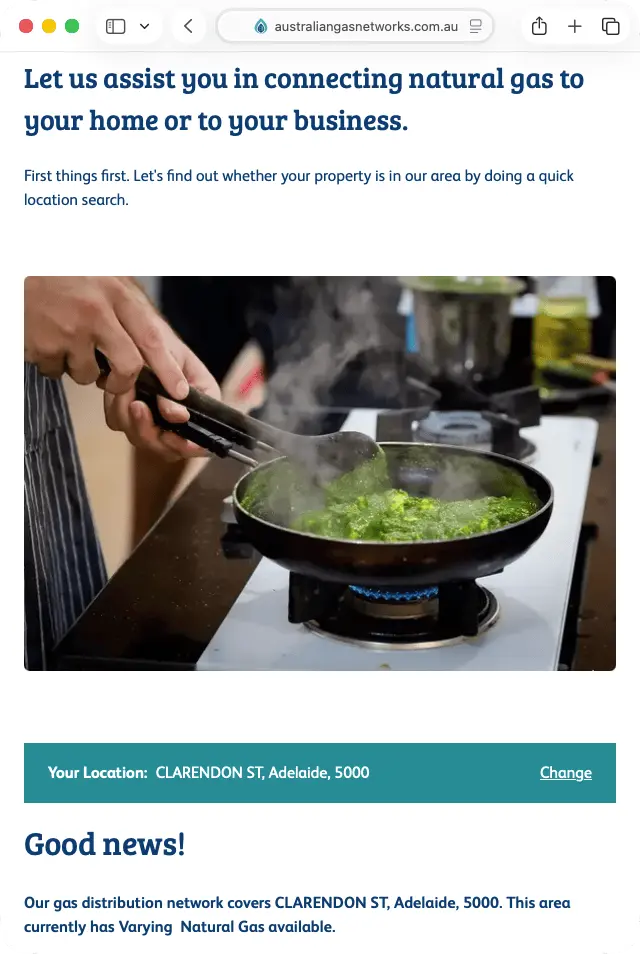 natural-gas-connection-clarendon-st-adelaide