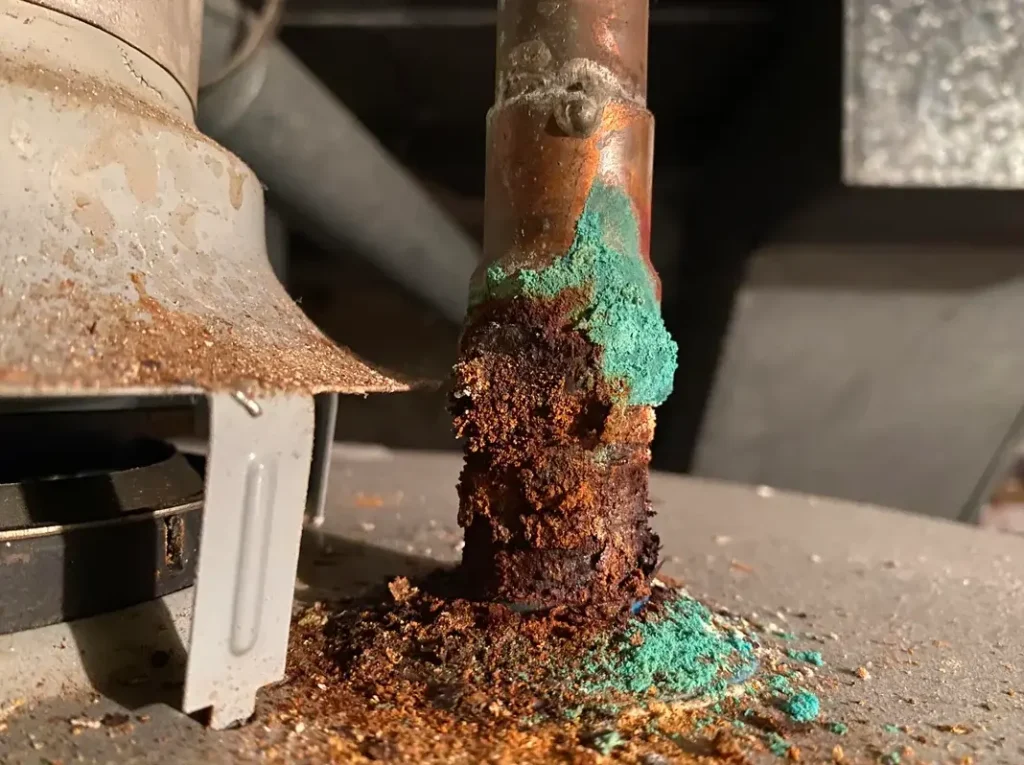 Old or corroded pipe can push your gas hot water replacement cost higher
