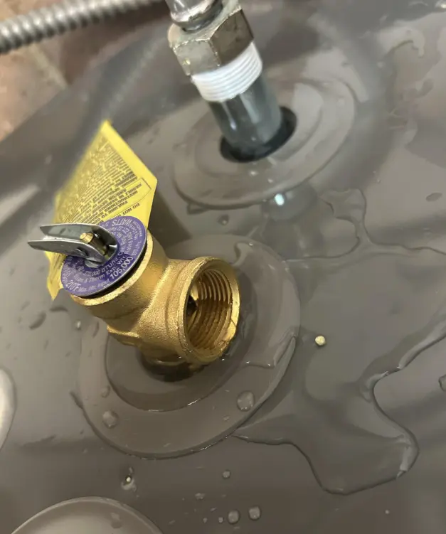 Leaking or dripping hot water unit can be the issue for no hot water issue